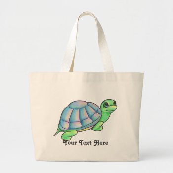 Turtle Tote Bag by Customizables at Zazzle