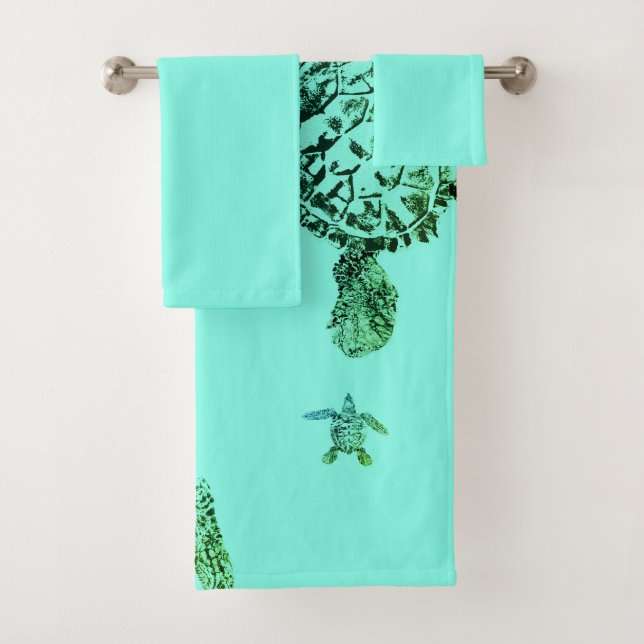 Turtle Towel Set (Insitu)