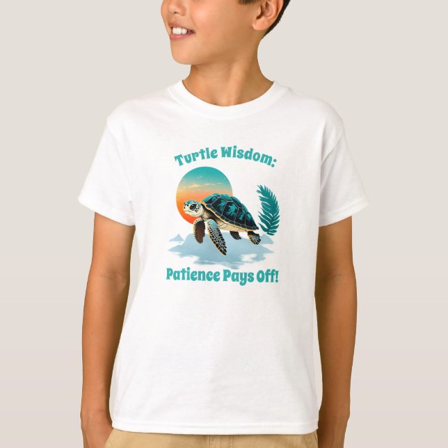 Turtle Trails: Wisdom in Motion T-Shirt (Front)