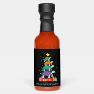 Turtle Tree Christmas Tree Adorable Turtle Christm Hot Sauces