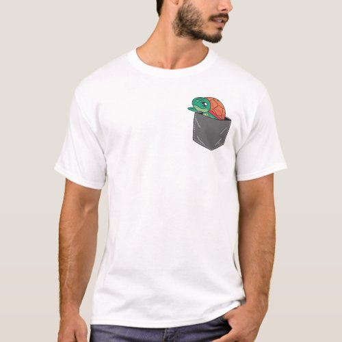 Turtle Turtle Pocket Pocket T_Shirt