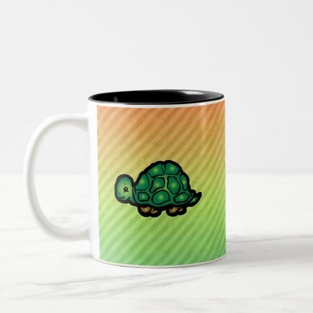 Turtle Two-Tone Coffee Mug (Left)