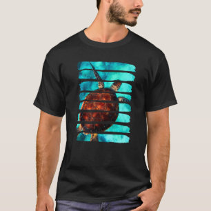 Turtle Underwater Ocean Sea Nature Animal Leisure T-Shirt
