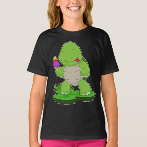 Turtle Waffle ice cream T_Shirt
