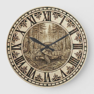 Turtle Wall Clock - Steady & Serene
