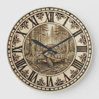 Turtle Wall Clock - Steady & Serene