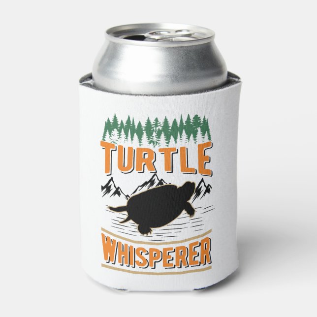 Turtle Whisperer Mini Copy Can Cooler (Can Front)