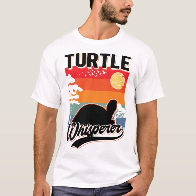 Turtle Whisperer Mini T-Shirt (Front)