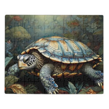 Turtle William Morris Jigsaw Puzzles for Adult