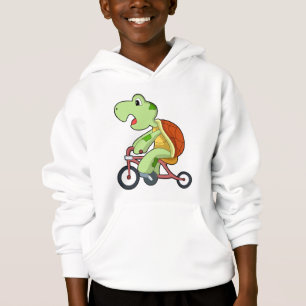 Turtle with Bicycle Hoodie