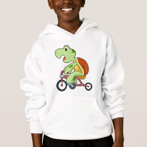 Turtle with Bicycle Hoodie