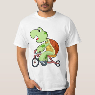 Turtle with Bicycle T-Shirt