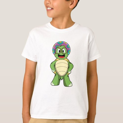 Turtle with Hat T_Shirt