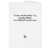 turtle with parrotfish cards (Back)