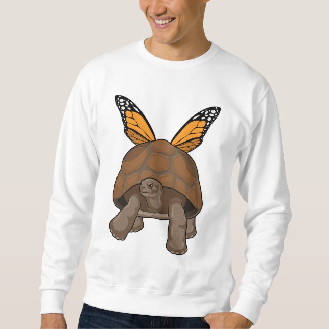 Turtle with Rainbow Colors Sweatshirt (Front)