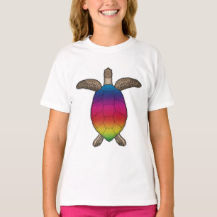 Turtle with Rainbow Colors T-Shirt