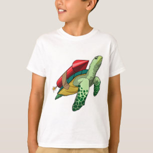 Turtle with Rocket T-Shirt