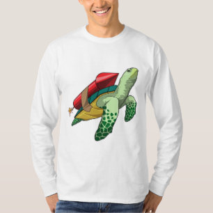 Turtle with Rocket T-Shirt