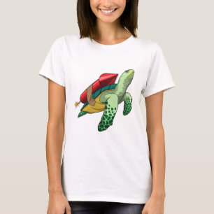 Turtle with Rocket T-Shirt