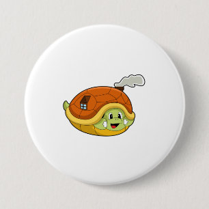 Turtle with Shell as House Button