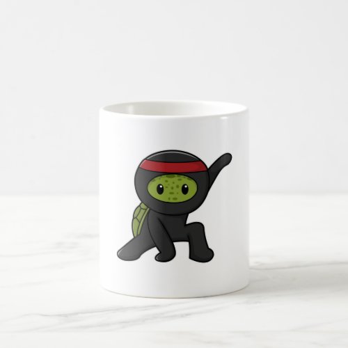 Turtle with Shell as Ninja Coffee Mug