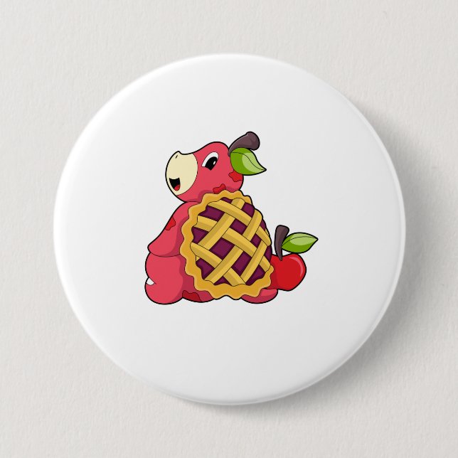 Turtle with Shell Button (Front)
