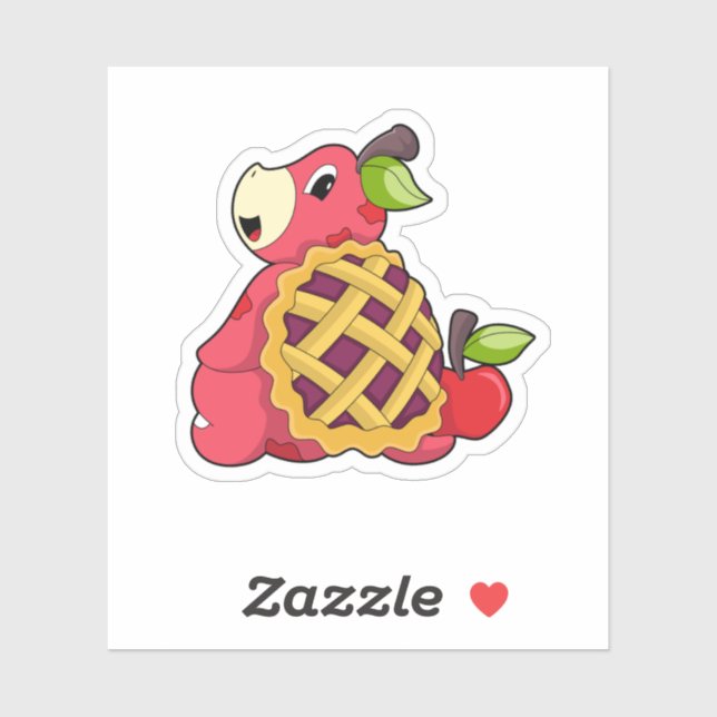 Turtle with Shell Sticker (Sheet)