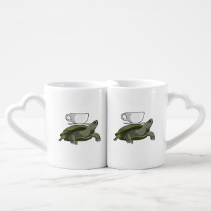 Turtle with Teacup Coffee Mug Set