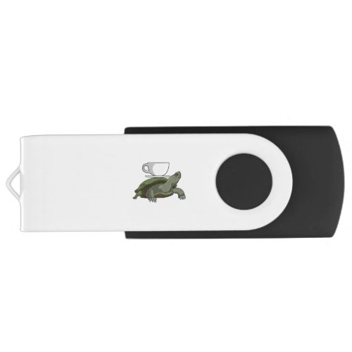Turtle with Teacup Flash Drive