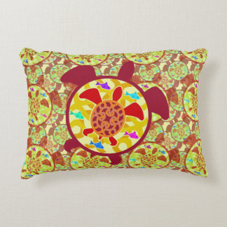 Turtle Within Turtle Decorative Pillow