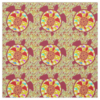Turtle Within Turtle Fabric