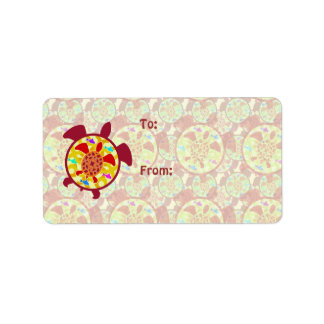 Turtle Within Turtle Gift Labels