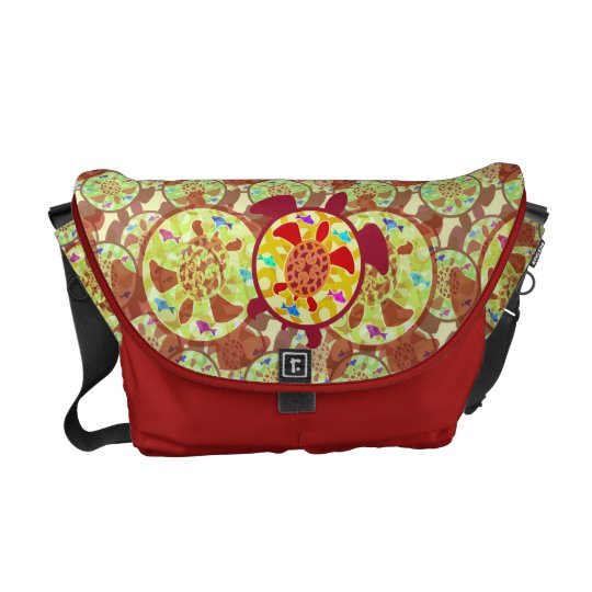Turtle Within Turtle Messenger Bag