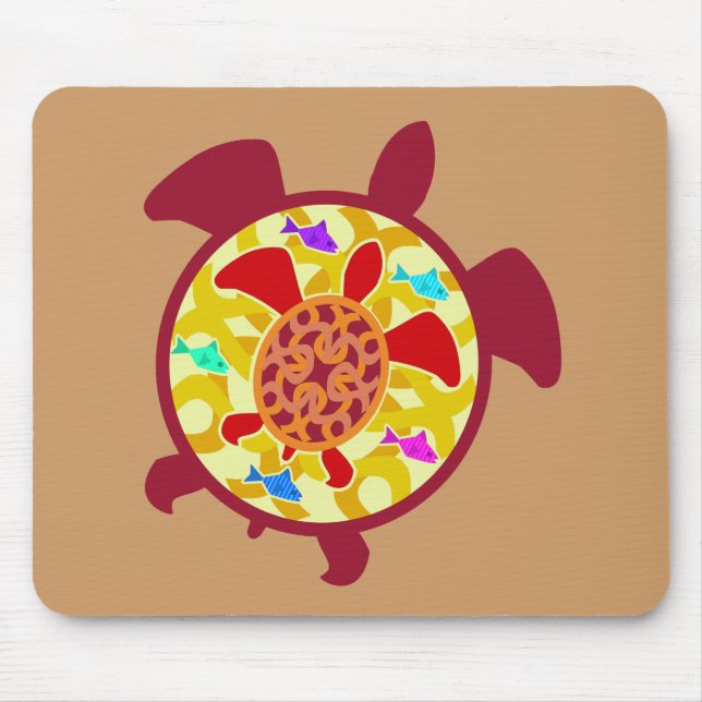 Turtle Within Turtle Mousepad (Front)