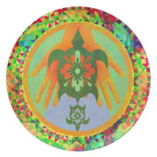 Turtle Within Turtle Plate