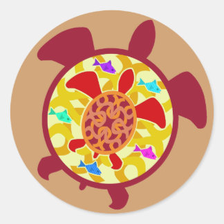 Turtle Within Turtle Stickers