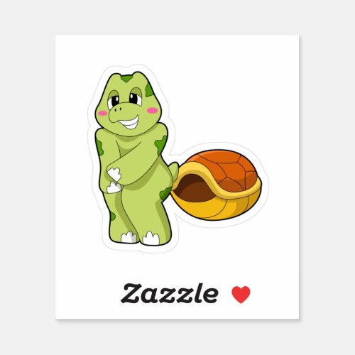 Turtle without Shell ShyPNG Sticker