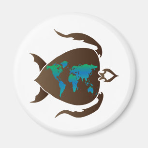 Turtle-world Magnet