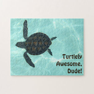 Turtlely Awesome, Dude! Jigsaw Puzzle