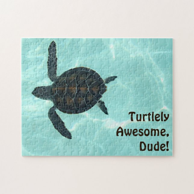 Turtlely Awesome, Dude! Jigsaw Puzzle (Horizontal)