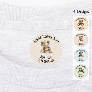 Turtles 4 Designs Personalized Customized Clothing Labels
