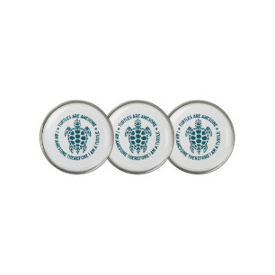 Turtles Are Awesome Golf Ball Marker