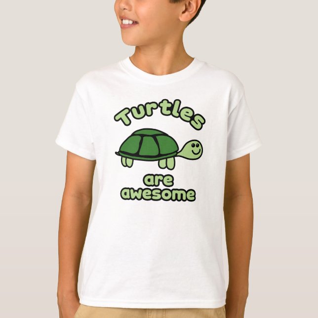 Turtles are Awesome T-Shirt (Front)
