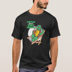 Turtles Are My Spirit Animals Animal Pet Turtle T-Shirt