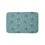 turtles background bathroom mat