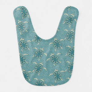 turtles background bib