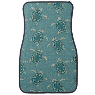 turtles background car floor mat