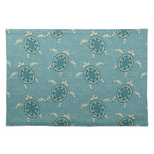 turtles background cloth placemat