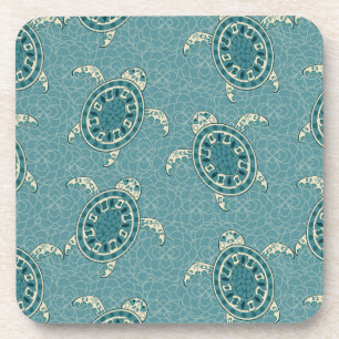 turtles background drink coaster