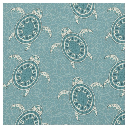turtles background fabric